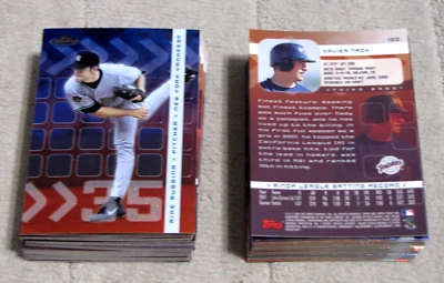 2002 Topps Finest Baseball (Pick Choose Complete) - Image 1 of 2