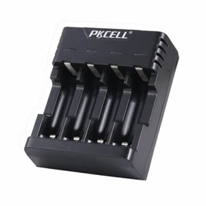 4 Slot USB Rechargeable Battery Charger For 1.2V AA/AAA NIMH/NICD US - Picture 1 of 2