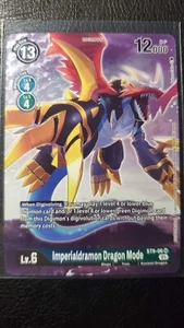 Imperialdramon Dragon Mode Parallel Holo ST9-06 M-NM Digimon Anicent Dragon - Bild 1 von 2