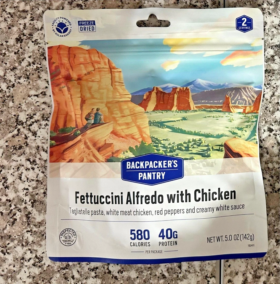 Despensa para mochileros - Liofilizado camping y senderismo 2 porciones de comida Foto 1 de 1