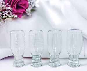 Mikasa CHEERS SELECTION Clear Thick Foot 16 OZ Beer Glasses NEW CHOOSE - Picture 1 of 14