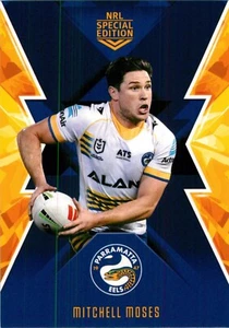 2025 Parramatta Eels NRL TLA Special Edition Card - Mitchell Moses - Picture 1 of 3