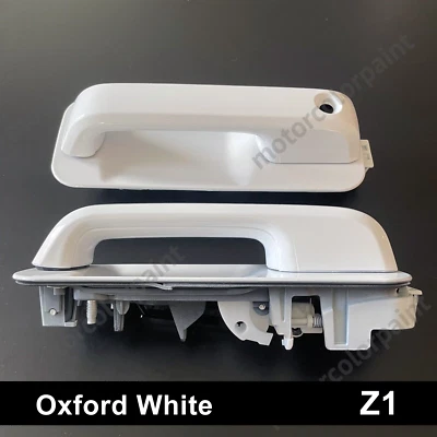 Manija de puerta delantera Oxford blanca Z1 Ford Super Duty F250 F350 2017-2020 Foto 1 de 4