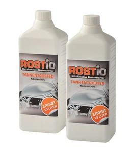 Rostio Tankentroster 2 x 1 Liter Konzentrat Tankentrostung Tank entrosten f. 20L - Bild 1 von 1