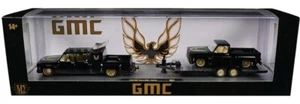 M2 MACHINES AUTO HAULERS 1976 GMC SIERRA 3500 DUALLY & 1976 GMC SIERRA GRANDE 15 - Picture 1 of 2