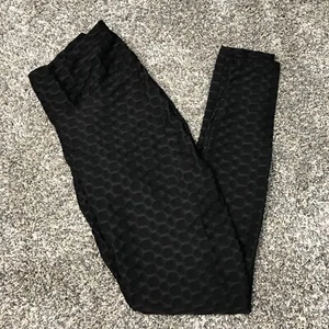 Faded Rose Damen Medium M schwarz Po Lift Leggings TikTok Po Shape Leggings - Bild 1 von 12