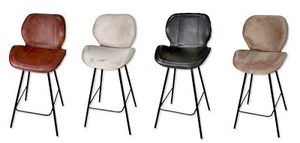 Barhocker mit Lehne 56 x 105cm Küchenhocker Barstuhl Hocker für Stehtisch Bar - Bild 1 von 25