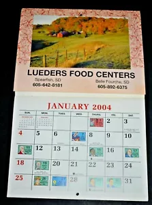 WERBEKALENDER 2004 LUEDERS FOOD CENTER SPEARFISH / BELLE FOURCHE, SD - Bild 1 von 11
