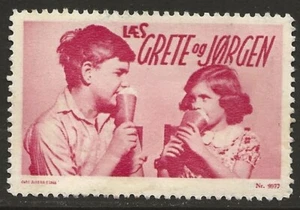 Denmark Læs Grete og Jørgen Cinderella seal Fine Unused - Picture 1 of 2