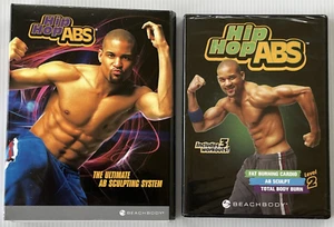 HIP HOP ABS The Ultimate AB Sculpting System Shaun T Beachbody DVD Set & Level 2 - Picture 1 of 5