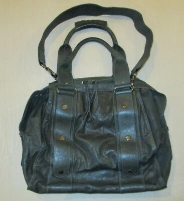 Andrew Marc Dark Green Convertible Crossbody Tote - Image 1 of 4