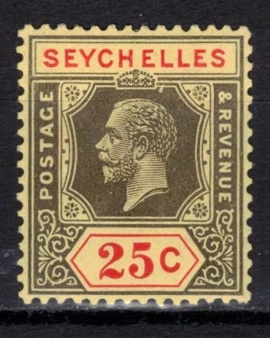 SEYCHELLES Scott 106 Stanley Gibbons 114 Mint Hinged Cover