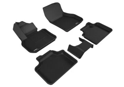 3D MAXpider  Black 1st & 2nd Row 5 Piece Set for Mini Cooper - Image 1 of 4