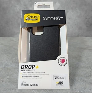 T6. OtterBox Symmetry+ MagSafe Case for iPhone 12 mini - Black - Picture 1 of 1