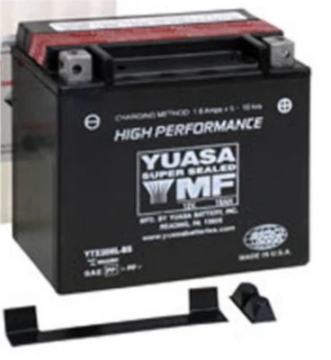 Batería AGM de alto rendimiento Yuasa YTX20HL-BS con botella Foto 1 de 2