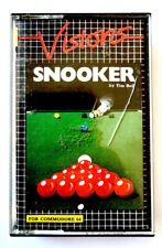 Snooker By Tim Bell Commodore 64 Completo Cassette Perfecto Estado