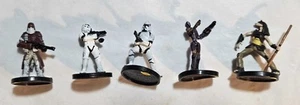 Imperial, Republic Action Figure Toy Collection 1 3/8" Mixed Lot of FIVE~5~FIVE! - Picture 1 of 13