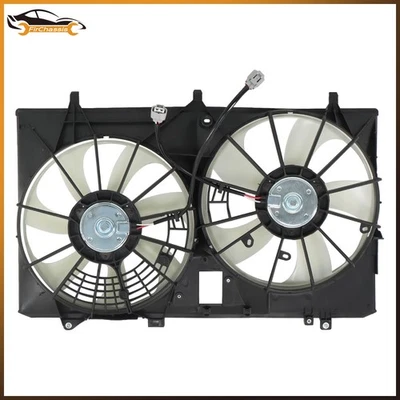 For Toyota Sienna Lexus RX350 2011 2012 2013-2016 Radiator Condenser Cooling Fan Foto 1 de 4