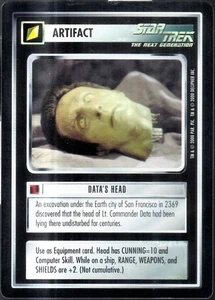 Data&#039;s Head - Reflections - Star Trek CCG 1E - Imagen 1 de 6