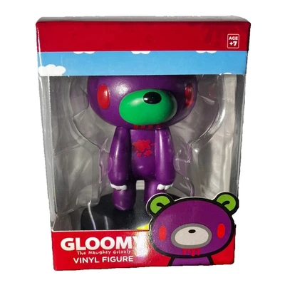 Gloomy Bear The Naughty Grizzly 3 英寸乙烯基人偶 (2023) Culturefly NEW 带盒 — 第 1/4 张图片