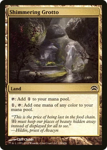 Shimmering Grotto #126 (MP) Planechase 2012 PC2 Magic MTG - Picture 1 of 1
