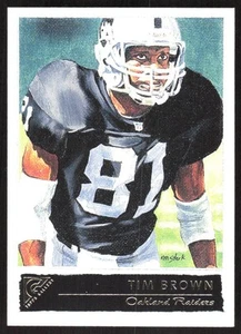 6170G 2001 Topps Gallery #99 Tim Brown - Picture 1 of 2