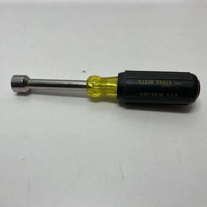 KLEIN Tools 630-1/2IN Tuerca Destornillador EE. UU. Herramienta Usada - Imagen 1 de 3