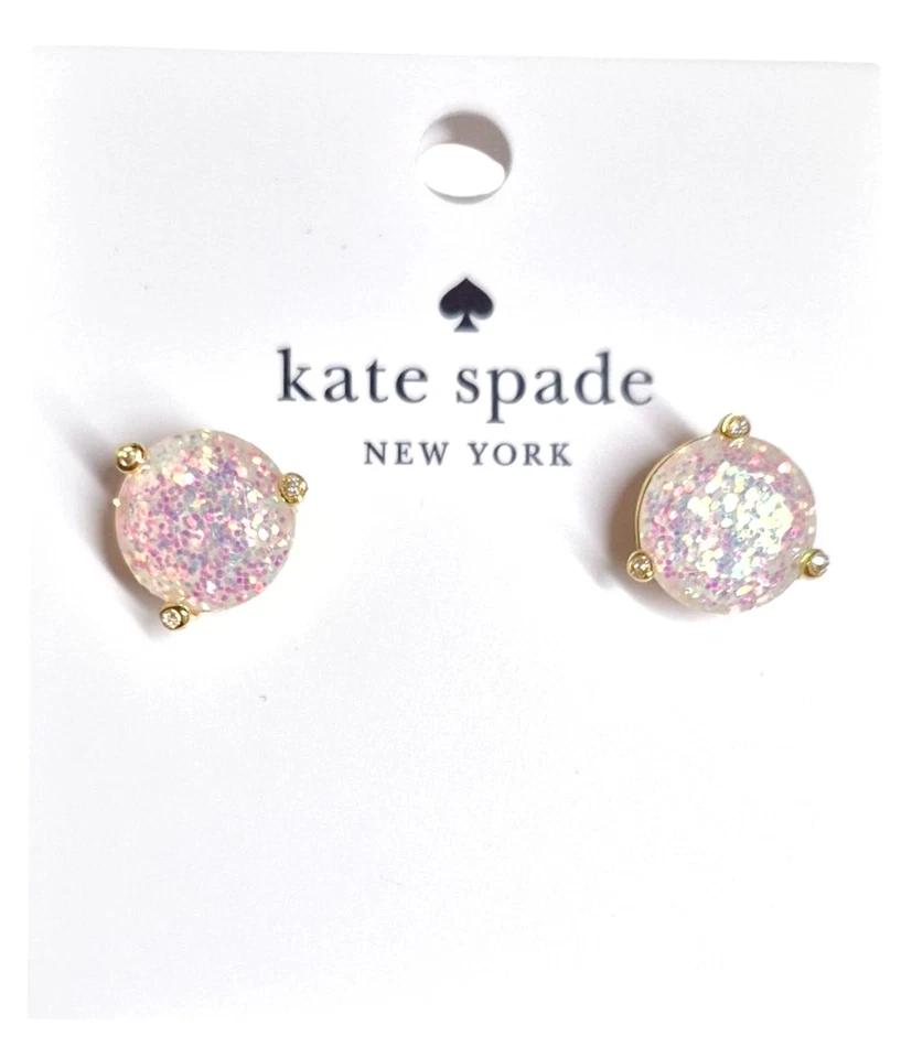 Pendientes Kate Spade Rise and Shine Brillo Ópalo Brillo Circonita Cúbica Nuevos  Foto 1 de 4