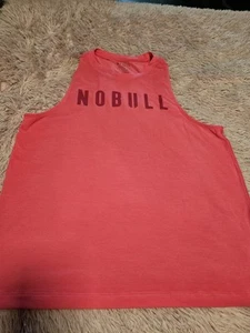 NOBULL High Neck Muscle Tank PINK Women's Size MEDIUM Gym Training No Bull - Picture 1 of 6