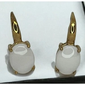 Natürliche Opal Ohrringe (3 kt) Victoria Townsend 18 K Gold Vermeil Luxus Atemberaubend - Bild 1 von 9