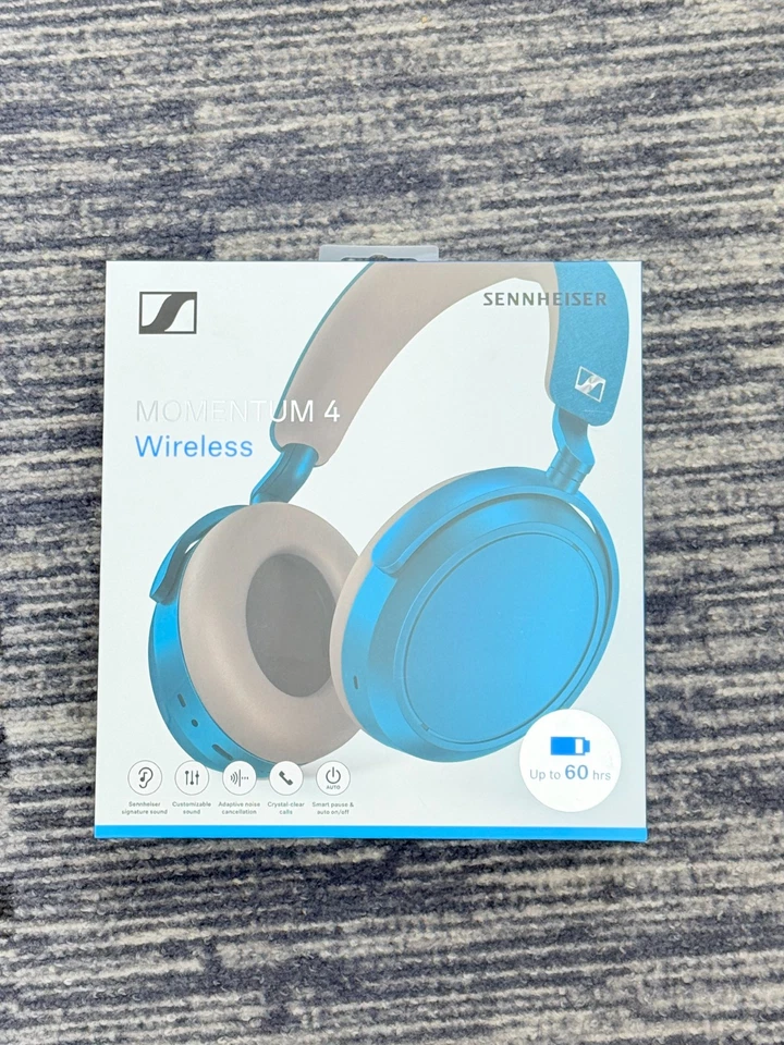 Sennheiser Momentum 4 Wireless ANC Headphones Bluetooth akku  60 stunde - Bild 1 von 2