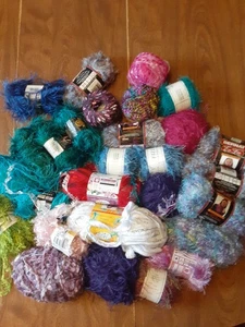 SET Spezial Bastelgarne Wimpern, Leiter, ausgefallenes lustiges Fellsortiment 4 Pfund Box - Bild 1 von 4