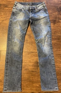 Jeans argento Berkley donna taglia 29x32 (veste 30x30,5) blu denim - Foto 1 di 8