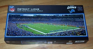 MasterPieces Puzzle - DETROIT LIONS - NFL - 1000 pezzi - Panoramico - Foto 1 di 3