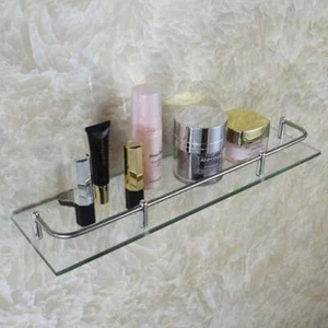 Glass Shelf Tempered Glass 6MM Thick Storage Organizer Wall Mounted Bathroom - Bild 1 von 13
