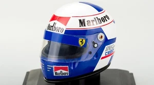 Alain Prost 1990 Casco Arai Scala 1:5 Sponsor Marlboro Ferrari Formula 1 Modello - Foto 1 di 8