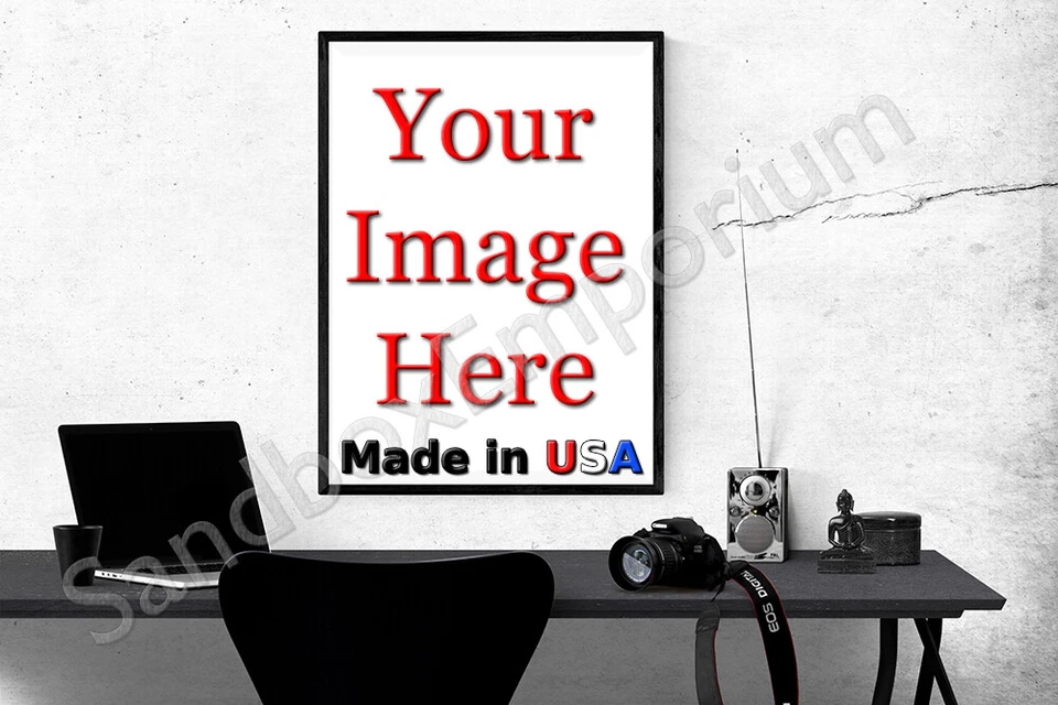 18x24" Satin MATTE Custom Printed Poster YOUR PHOTO POSTER Image Picture Art
