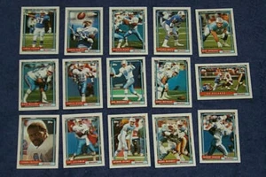 1992 Topps Houston Oilers team set Warren Moon HOF Bruce Matthews Mike Munchak - Picture 1 of 2