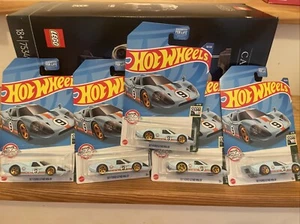 5 - Hot Wheels GULF light blue '67 FORD GT40 Mk.IV 58/250 Retro Racers 4/10 - Picture 1 of 7