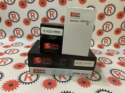 Kit tagliando 4pz marca Clean Filters Fiat 500 L 1.6 MULTIJET - Immagine 1 di 2