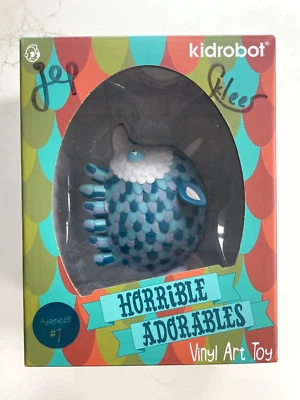Kidrobot Horrible Adorables Puffer Hedge Vinyl Figure Signed by Artist NIB - Image 1 of 2