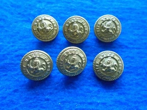 6 X TRINITY HOUSE 21MM GILT BUTTONS - Picture 1 of 4