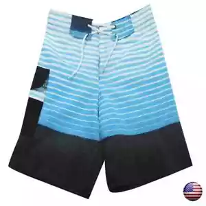 NWT MEN'S SLIM FIT QUICK DRY SUMMER BEACH SWIMWEAR SWIMMING TRUNKS BOARD SHORTS - Picture 1 of 1