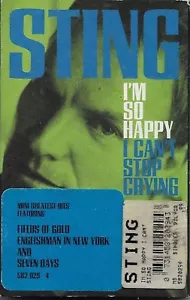 STING I'M SO HAPPY I CAN'T STOP CRYING MINI GREATEST HITS CASSETTE single 4track - Picture 1 of 5