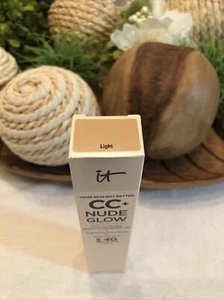 IT Cosmetics CC+ Nude Glow Serum Foundation SPF40 - LIGHT-Exp 05/24 New - Picture 1 of 9