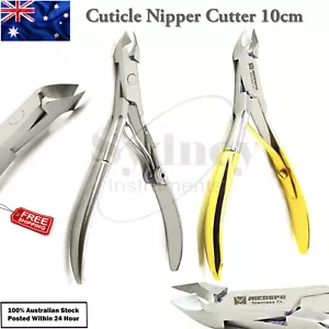 2 Pcs Podiatry Manicure Pedicure Nipper Thick Nails Trimmer Cuticle Clipper - Picture 1 of 3