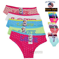 Girls Castle Panties Stripe Boyshort Balloon Cartoon Panty Colors May Vary