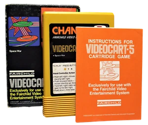 Boxed Channel F Videocart Fairchild Video Entertainment System 5 Space War - Picture 1 of 7