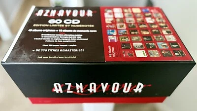 Charles Aznavour Integral Studio Recordings Boxed Set - Image 1 of 2