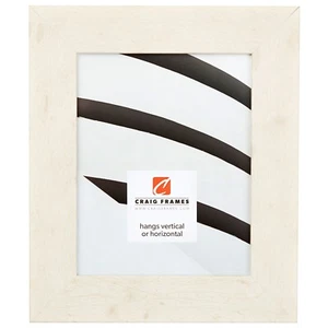 Craig Frames Bauhaus, 2" Modern White Pine Picture Frame - Picture 1 of 9